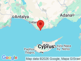 Map of Site Report: Anamurium, Turkey